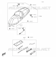 SELLE pour Kawasaki J300 2019