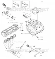 INJECTION CARBURANT pour Kawasaki Z900 2019