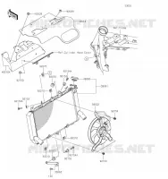 RADIATEUR pour Kawasaki Z900 2019