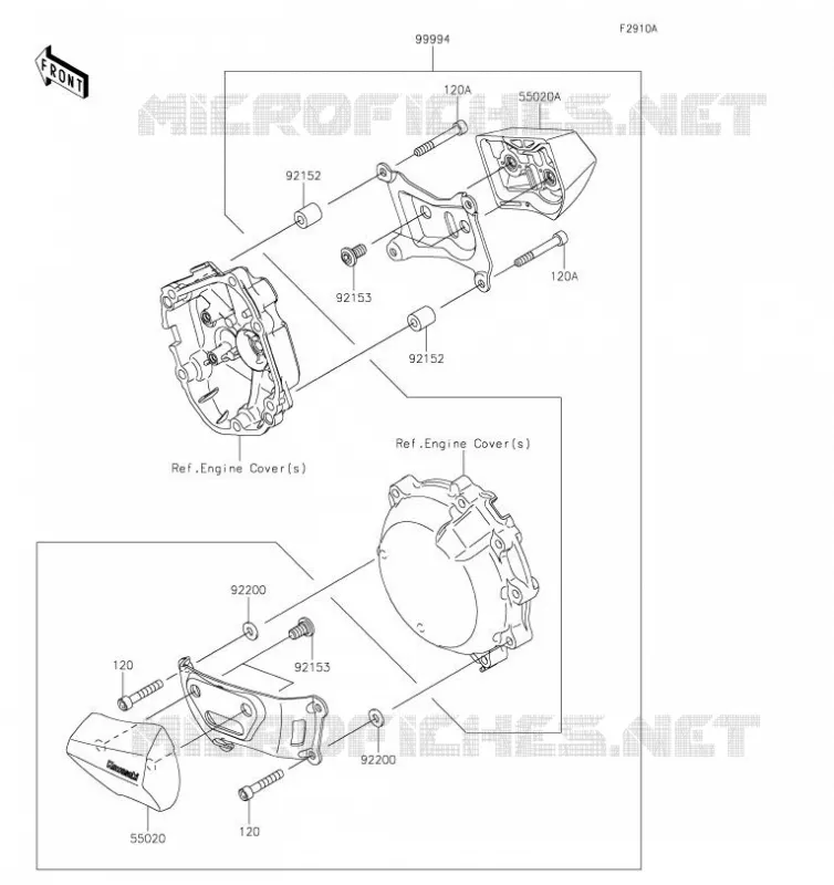 Accessory(Slider) Kawasaki MOTOS 1000 2019 NINJA ZX-10R  ZX1002FKFA
