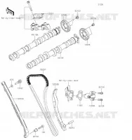 ARBRE A CAME/TENDEUR pour Kawasaki NINJA ZX-10R SE 2019