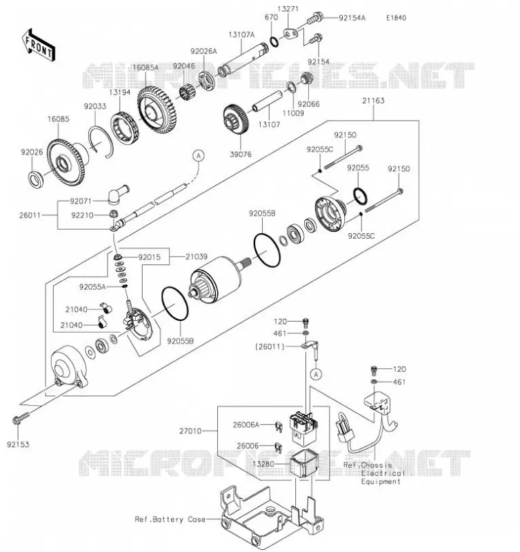 D&Eacute;MARREUR Kawasaki MOTOS 1400 2019 ZZR1400 PERFORMANCE SPORT  ZX1400JKF