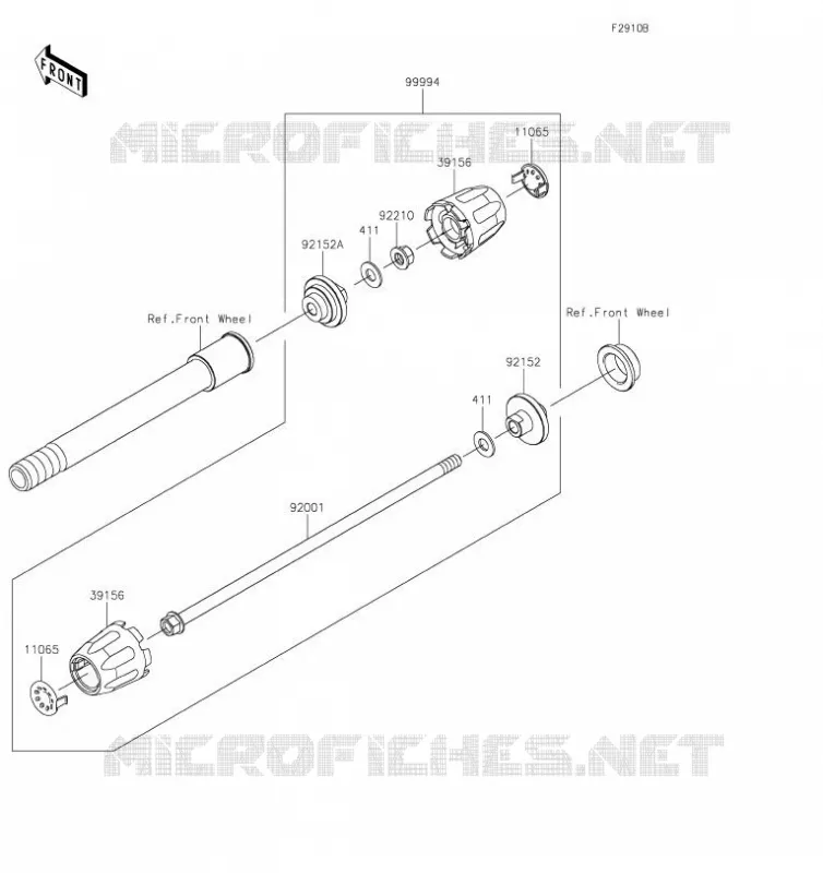 Accessory(Axle Slider) Kawasaki MOTOS 600 2019 NINJA ZX-6R  ZX636GKF