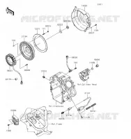 GENERATEUR/BOBINE pour Kawasaki MULE 4000 2019