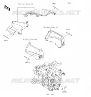 CATADIOPTRES(CN) pour Kawasaki TERYX 2019