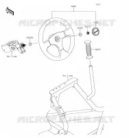 GUIDON pour Kawasaki TERYX 2019