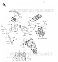 SYSTEME D'EVAPORATION CARBURANT(CA) pour Kawasaki TERYX 2019