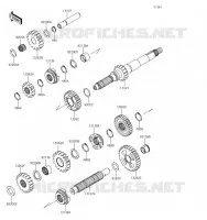 TRANSMISSION pour Kawasaki TERYX 2019