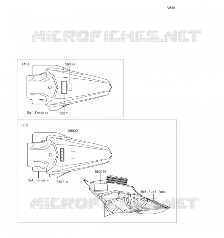 LABEL Kawasaki TOUT-TERRAIN 85 2019 KX85-II  KX85DKF