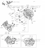 CARTER MOTEUR(S) pour Kawasaki BRUTE FORCE 750 4X4I EPS 2020