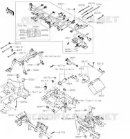 CHASSIS EQUIPMENT ELECTRIQUE pour Kawasaki BRUTE FORCE 750 4X4I EPS 2020