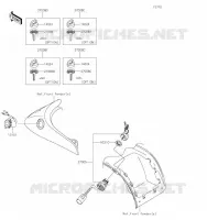 CONTACTEUR pour Kawasaki BRUTE FORCE 750 4X4I EPS 2020