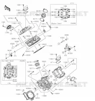 CULASSE pour Kawasaki BRUTE FORCE 750 4X4I EPS 2020