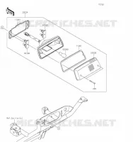 FEUX ARRI&Egrave;RE(S) pour Kawasaki BRUTE FORCE 750 4X4I EPS 2020