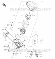 FILTRE A AIR pour Kawasaki BRUTE FORCE 750 4X4I EPS 2020