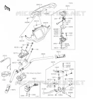 GUIDON pour Kawasaki BRUTE FORCE 750 4X4I EPS 2020