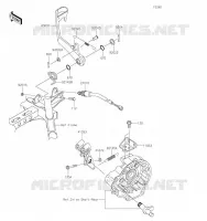 PEDALE DE FREIN pour Kawasaki BRUTE FORCE 750 4X4I EPS 2020
