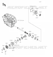 PIGNON CONIQUE AVANT pour Kawasaki BRUTE FORCE 750 4X4I EPS 2020