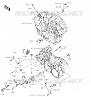 POMPE A HUILE/FILTRE &Agrave; HUILE pour Kawasaki BRUTE FORCE 750 4X4I EPS 2020