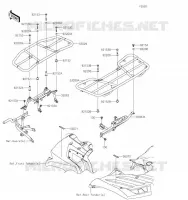 PORTE BAGAGE (S) pour Kawasaki BRUTE FORCE 750 4X4I EPS 2020