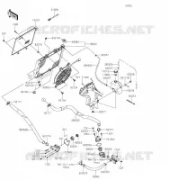 RADIATEUR pour Kawasaki BRUTE FORCE 750 4X4I EPS 2020