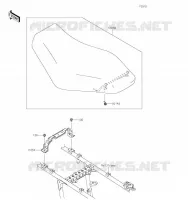 SELLE pour Kawasaki BRUTE FORCE 750 4X4I EPS 2020
