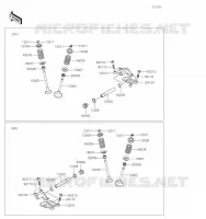 SOUPAPE pour Kawasaki BRUTE FORCE 750 4X4I EPS 2020