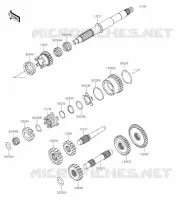 TRANSMISSION pour Kawasaki BRUTE FORCE 750 4X4I EPS 2020