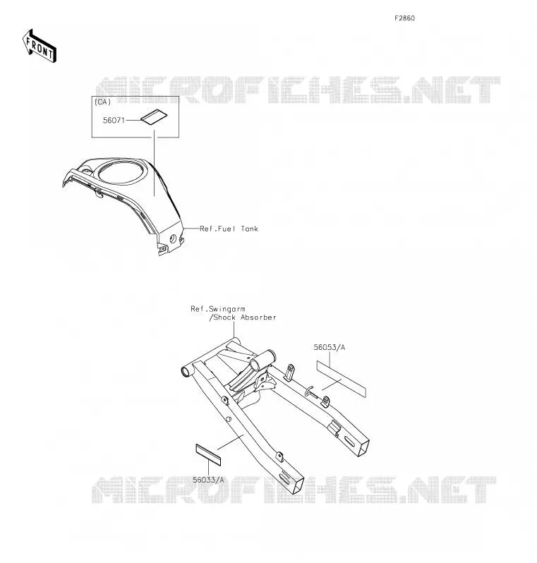 LABEL Kawasaki MOTOS 125 2020 Z125 PRO  BR125JLF