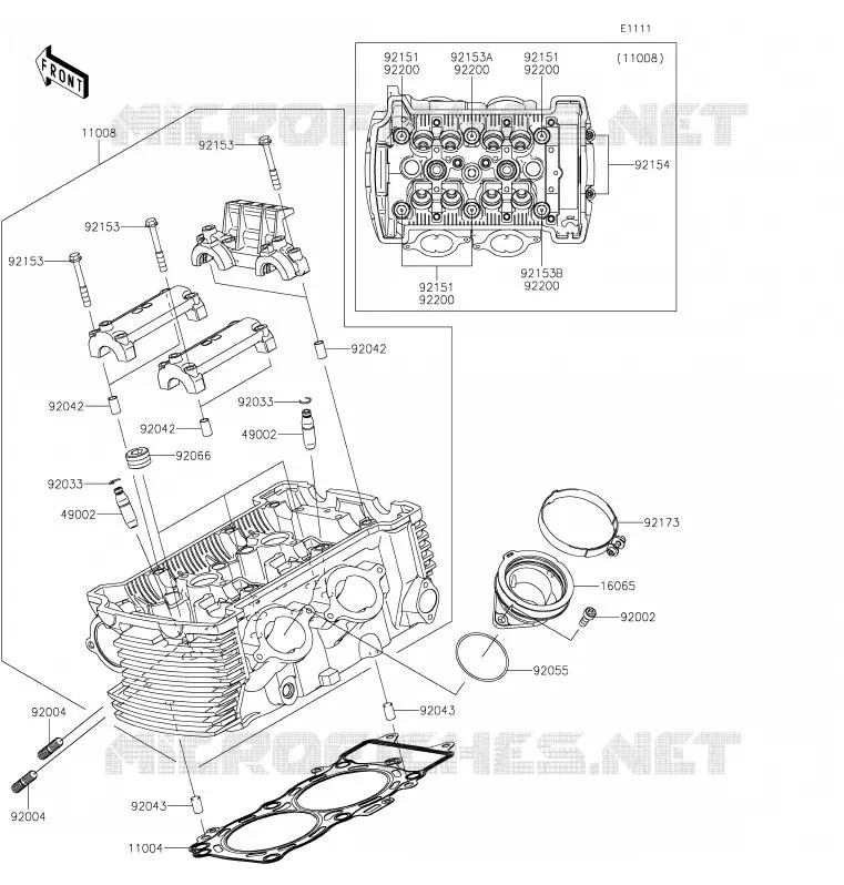 CULASSE Kawasaki MOTOS 650 2020 VULCAN S  EN650CLF