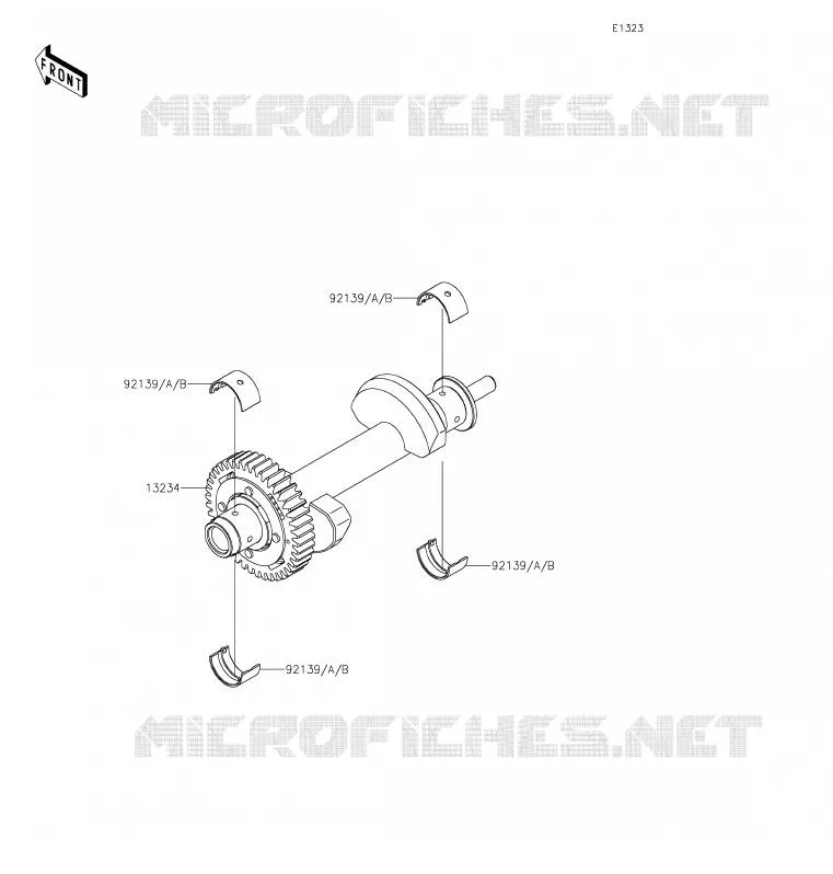 BALANCIER Kawasaki MOTOS 650 2020 VULCAN S  EN650CLF