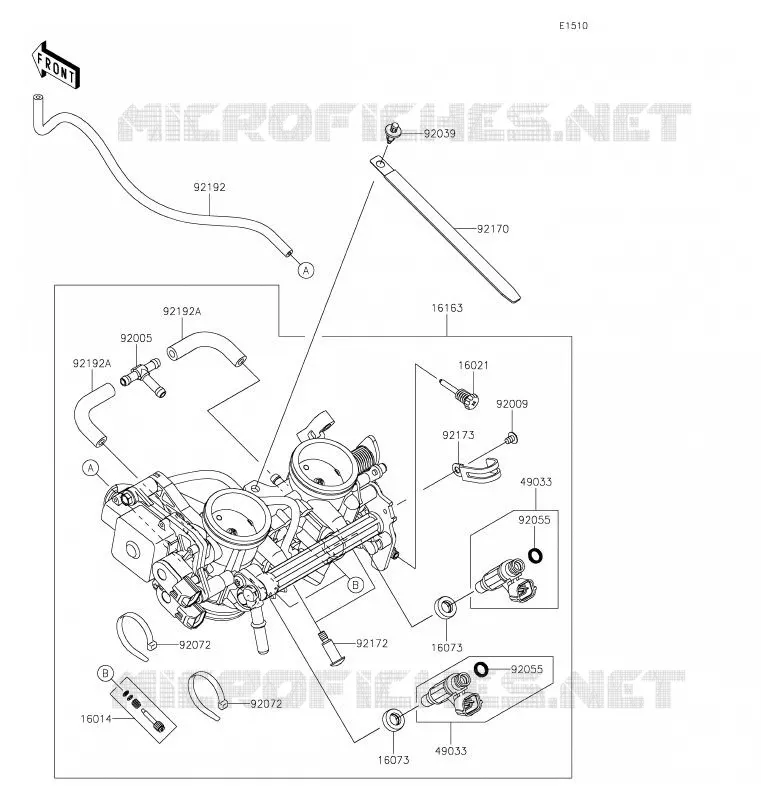 CARBU Kawasaki MOTOS 650 2020 VERSYS 650  KLE650FLF