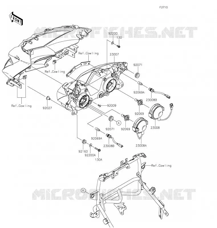 OPTIQUE(S) Kawasaki MOTOS 650 2020 VERSYS 650  KLE650FLF