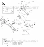 RESERVOIR CARBURANT pour Kawasaki VULCAN 1700 VOYAGER 2020