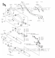 &Eacute;CHAPPEMENT pour Kawasaki VULCAN 1700 VAQUERO 2020