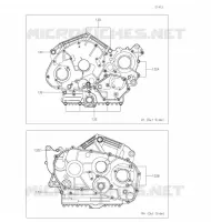 BOULON CARTER MOTEUR pour Kawasaki VULCAN 900 CLASSIC 2020