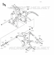 BRAS OSCILLANT pour Kawasaki VULCAN 900 CLASSIC 2020