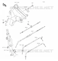CABLES pour Kawasaki VULCAN 900 CLASSIC 2020