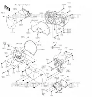 COUVERCLES MOTEUR pour Kawasaki VULCAN 900 CLASSIC 2020