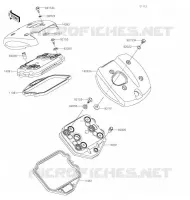 COUVRE CULASSE pour Kawasaki VULCAN 900 CLASSIC 2020