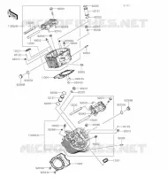CULASSE pour Kawasaki VULCAN 900 CLASSIC 2020