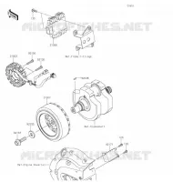 G&Eacute;N&Eacute;RATEUR pour Kawasaki VULCAN 900 CLASSIC 2020
