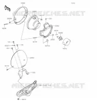 OPTIQUE(S) pour Kawasaki VULCAN 900 CLASSIC 2020