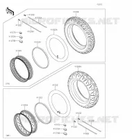 PNEUS pour Kawasaki VULCAN 900 CLASSIC 2020