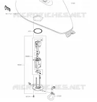 POMPE A ESSENCE pour Kawasaki VULCAN 900 CLASSIC 2020