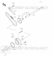 POMPE A HUILE pour Kawasaki VULCAN 900 CLASSIC 2020