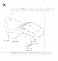 SELLE pour Kawasaki VULCAN 900 CLASSIC 2020