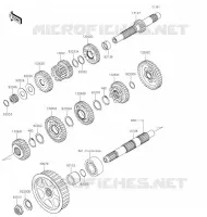 TRANSMISSION pour Kawasaki VULCAN 900 CLASSIC 2020