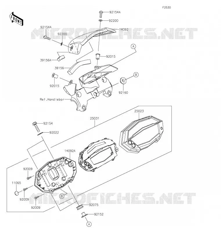 COMPTEURS Kawasaki MOTOS 1000 2020 Z1000  ZR1000HLF