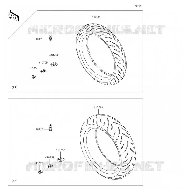 PNEUS Kawasaki MOTOS 900 2020 Z900RS  ZR900CLF